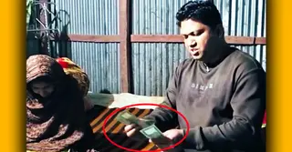 ভোট টানতে টাকা বিলাচ্ছেন এমপি প্রার্থী ‘মানবিক শওকত’!